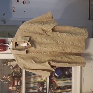 Mens banana republic M short sleeve button down